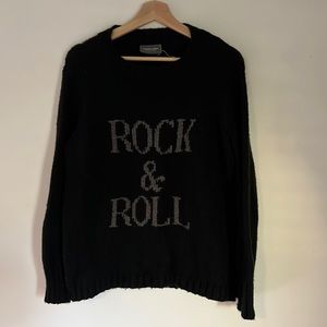 Wooden ships Rock and Roll sweater